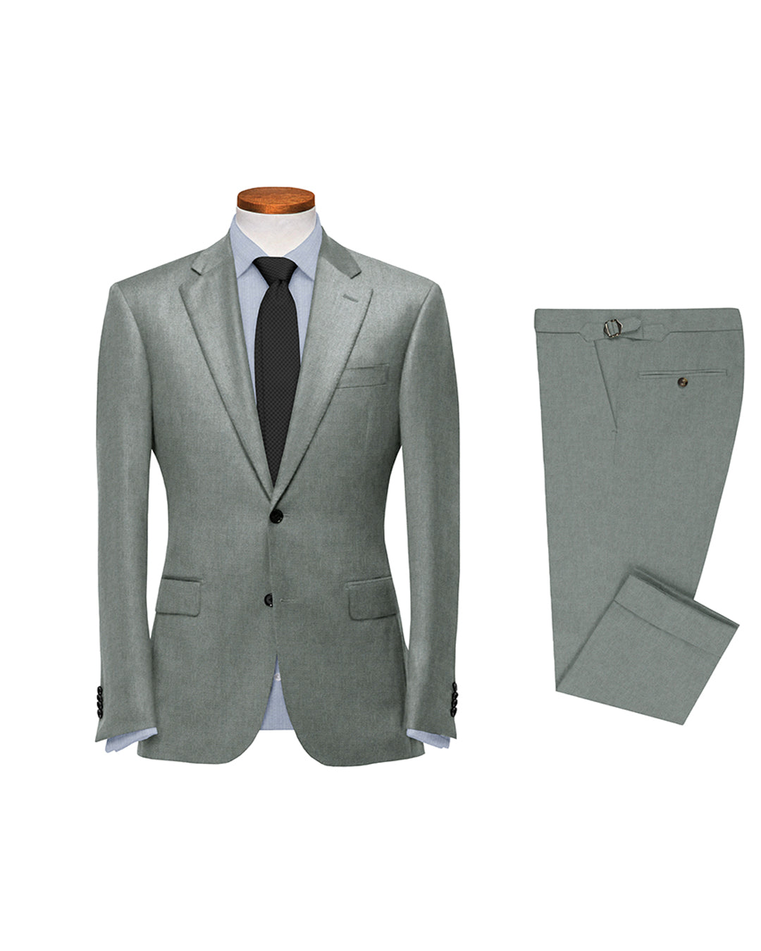 Custom Men's Linen Gurhka Pants in 100% Linen Dark Indigo – Luxire Custom  Clothing