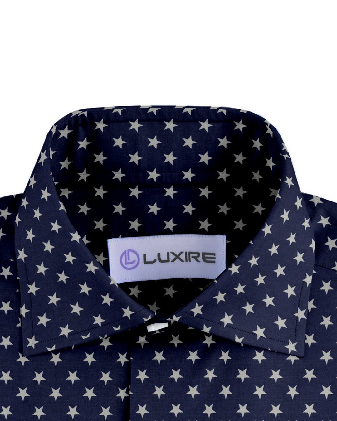 Indigo Printed Stars