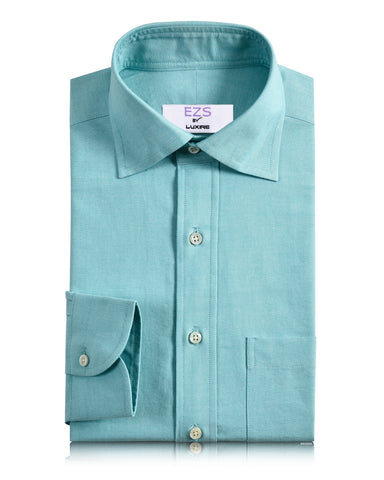 EZS Mint Green Pinpoint Oxford Shirt