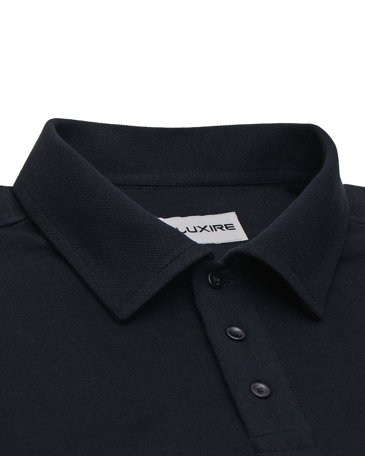 EZS Aria Navy Long Sleeve Polo - 5