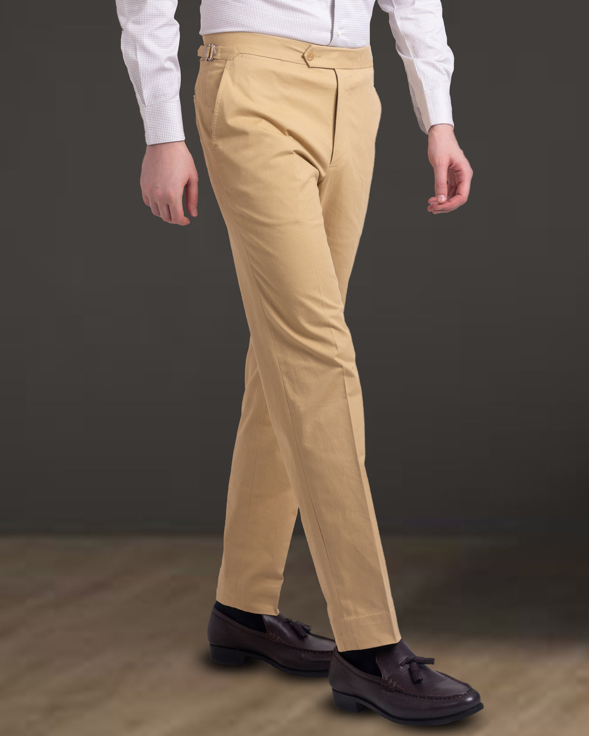 Genoa Golden Corn Custom Dress Pants for Men Luxire Custom Clothing Genoa Golden Corn Custom Dress Pants for Men Luxire Custom Clothing