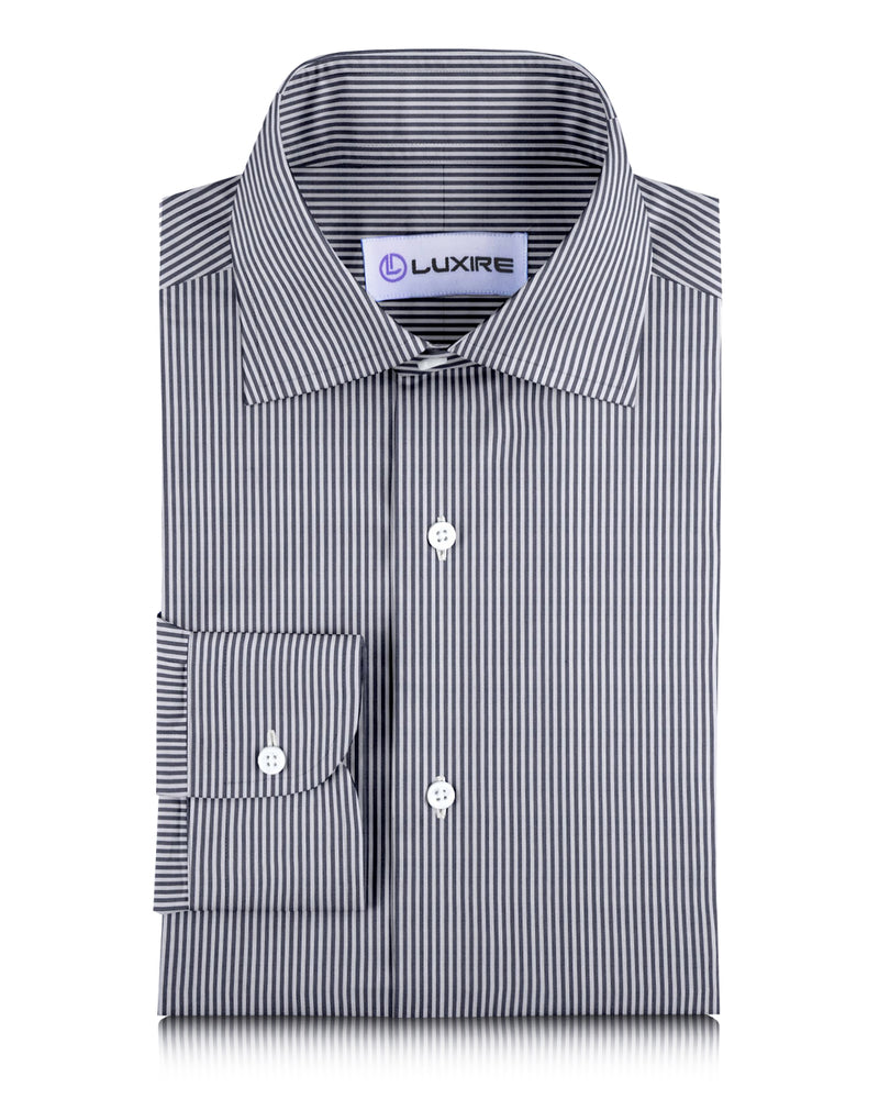 Navy Candy Stripes Every-day Shirt