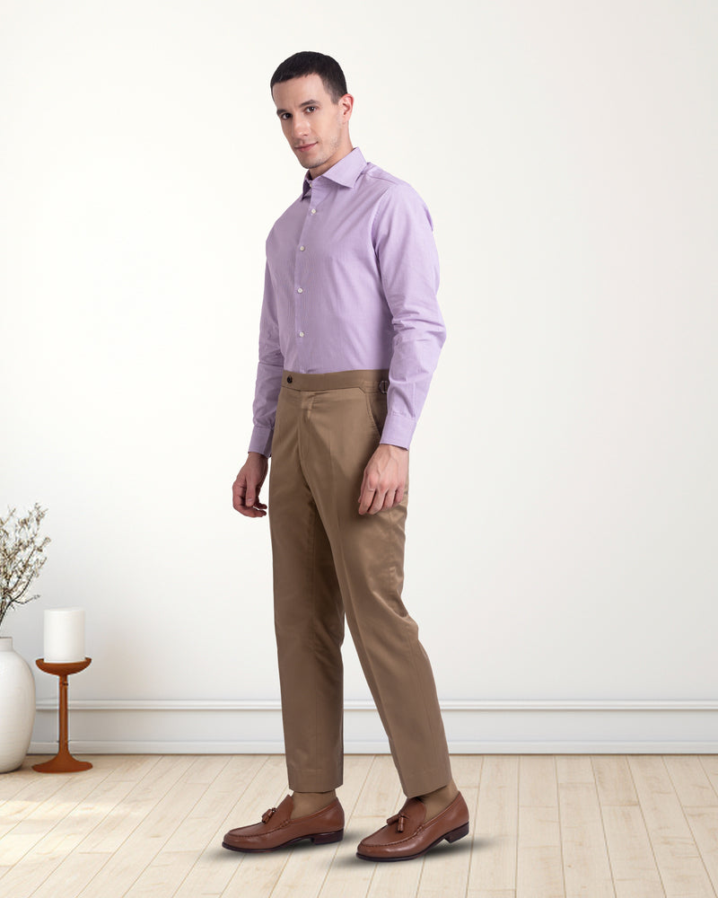 British Khaki Twill Pant