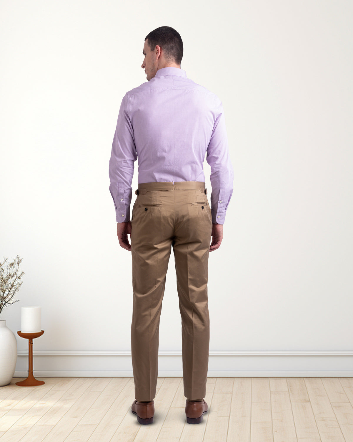 British Khaki Twill Pant - 6
