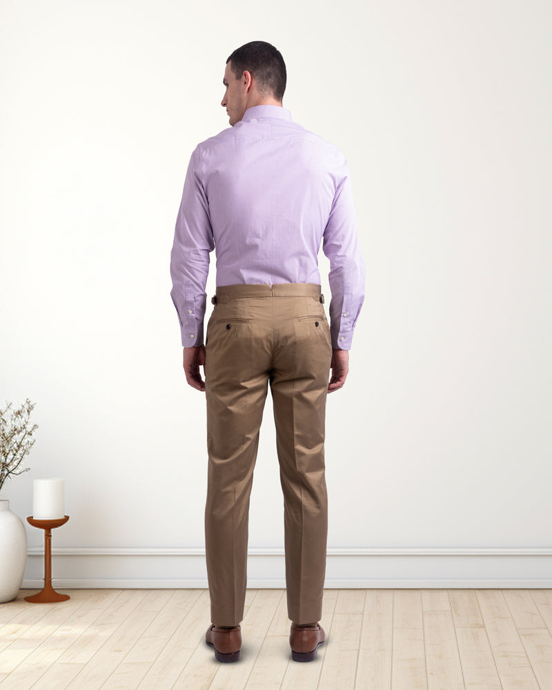 British Khaki Twill Pant