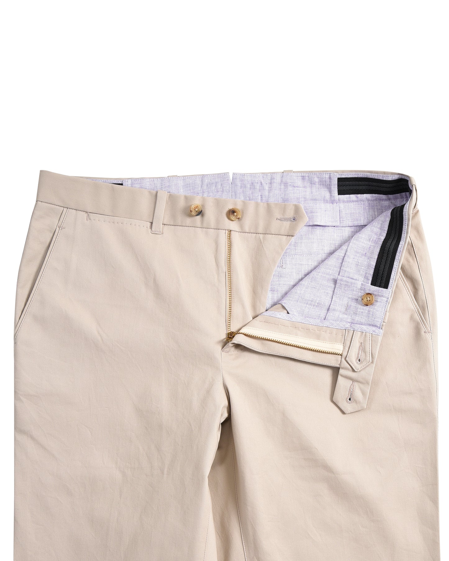 Beige Cotton Chino