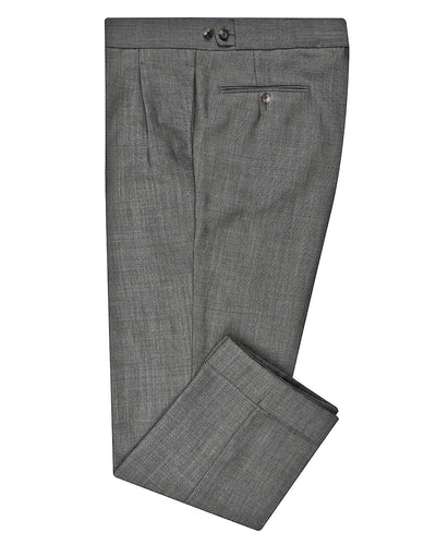 Minnis Fresco Mohair III Pants: Ash Grey