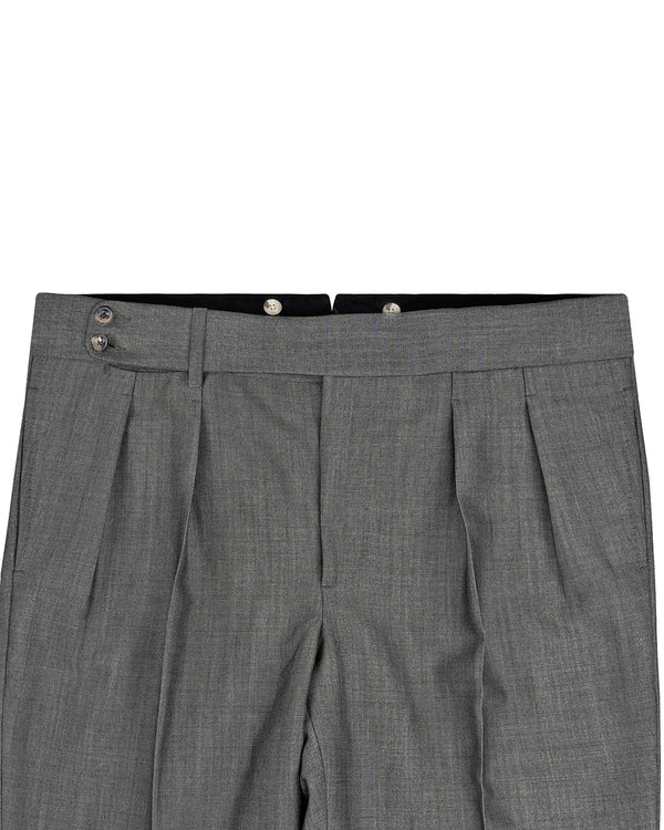 Minnis Fresco Mohair III Pants: Ash Grey