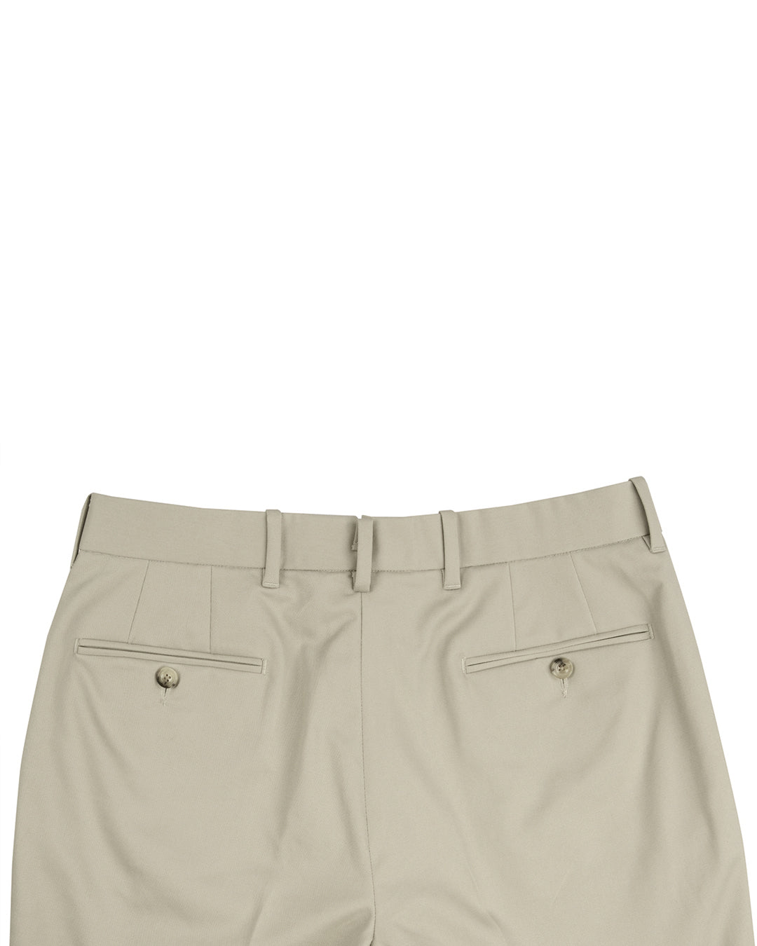 Stone Khaki Grey Soft Twill Chino