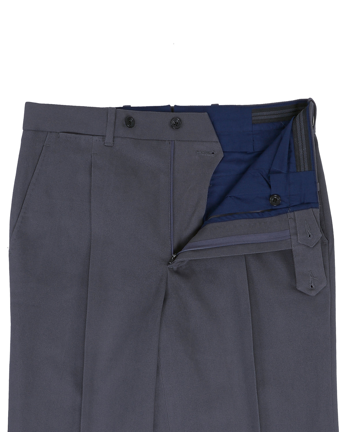 Grey Sulphure Twill Pant - 4