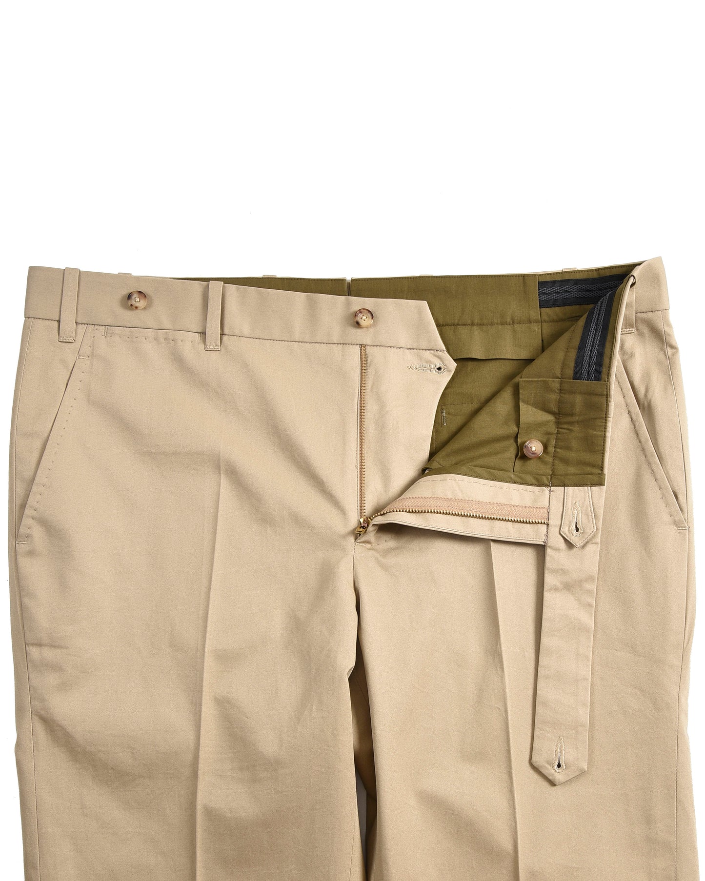 Sand Drab Khaki Twill Pant