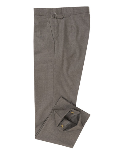 VBC 100% Wool: Silver Fox Brown Flannel