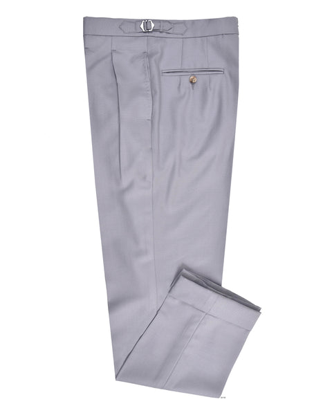Dugdale Fine Worsted - Light Grey Plain