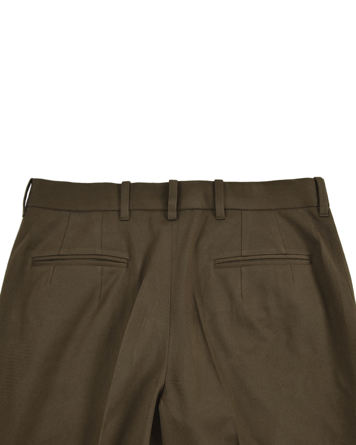 Dacota Soft Dark Brown Stretch Twill Pants - 6