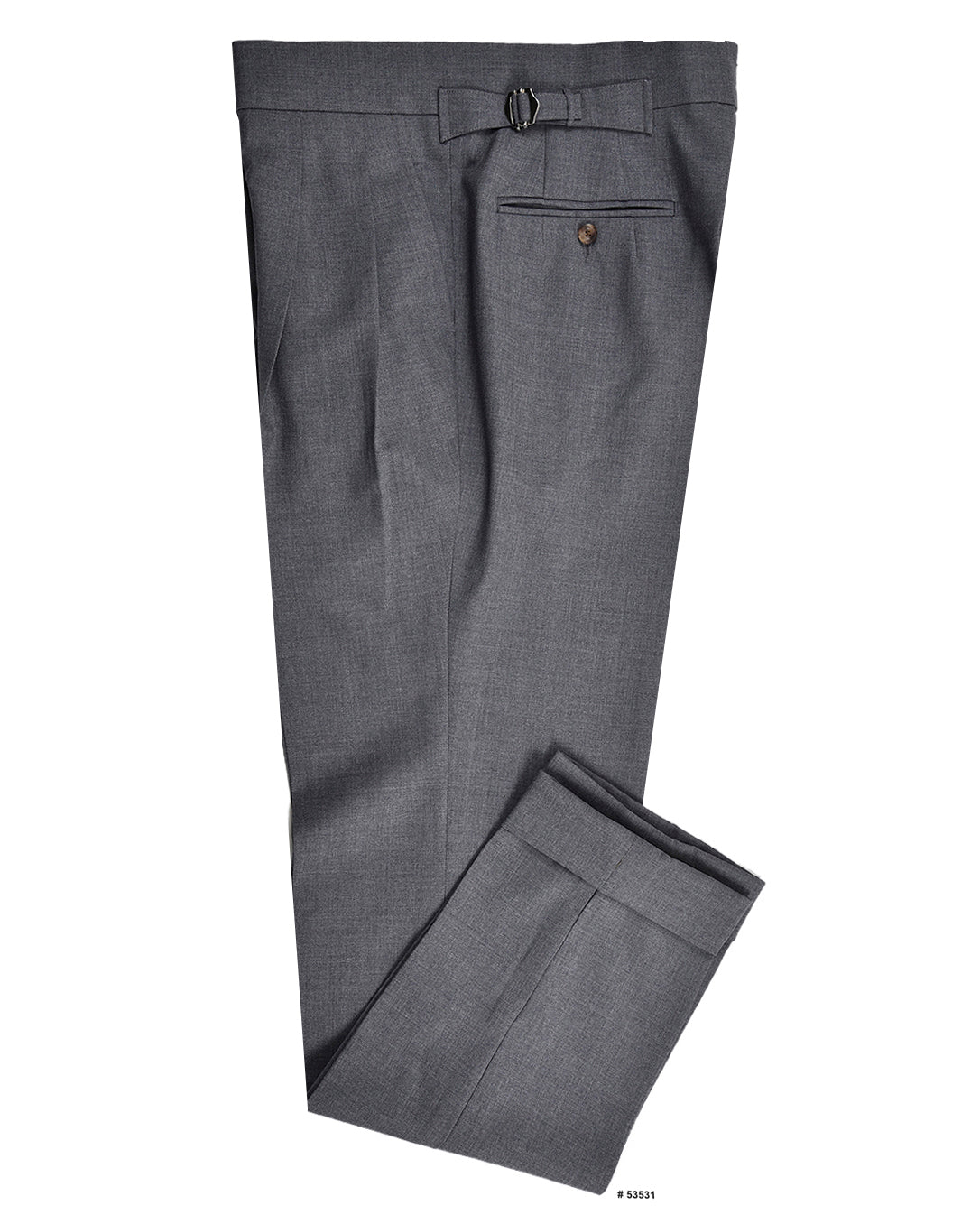 Dugdale New Fine Worsted Tropical Wool - Grey — Luxire Custom Clothing