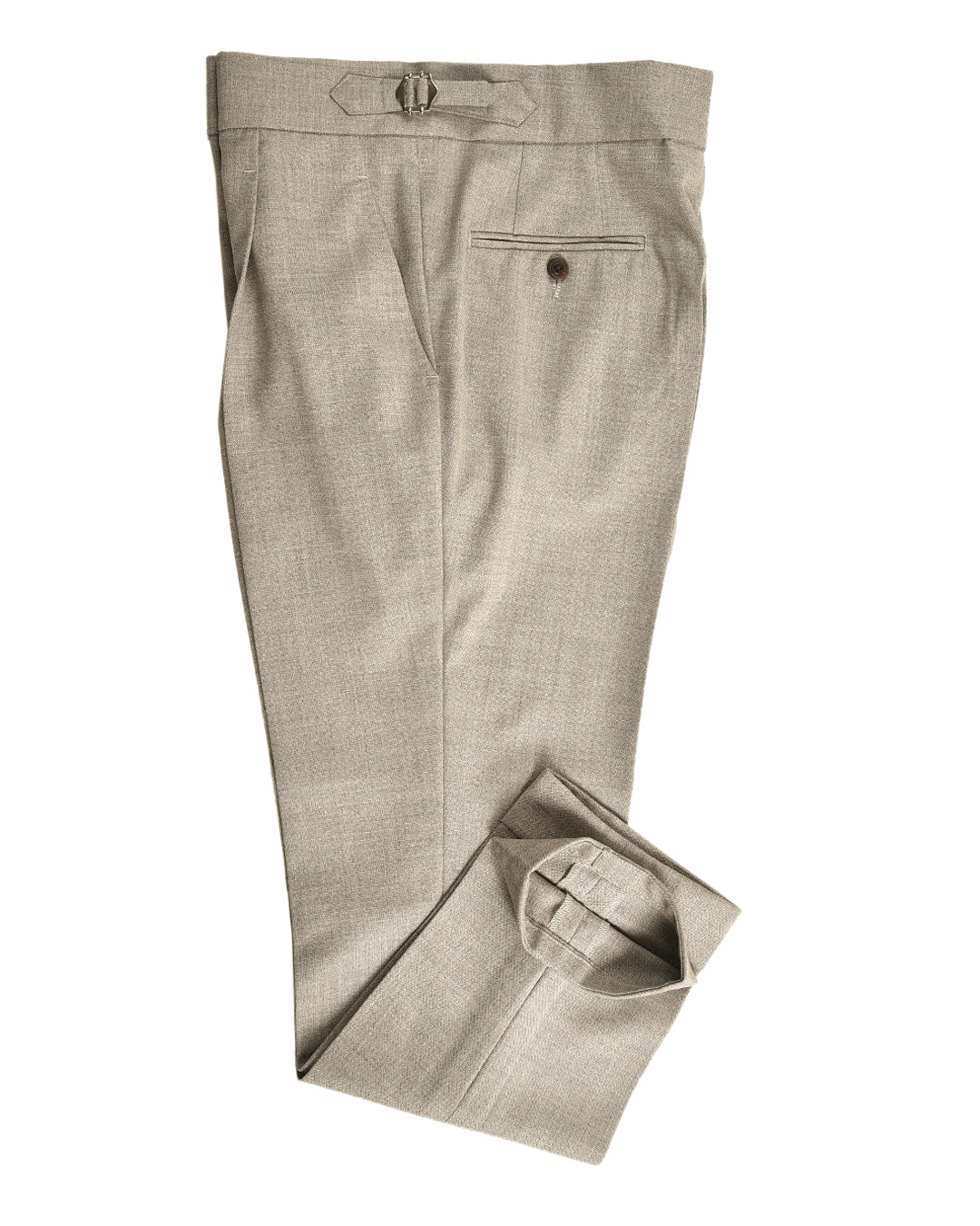 VBC - 4 Ply Tropical Wool: Grey Ecru Melange Pant – Luxire Custom