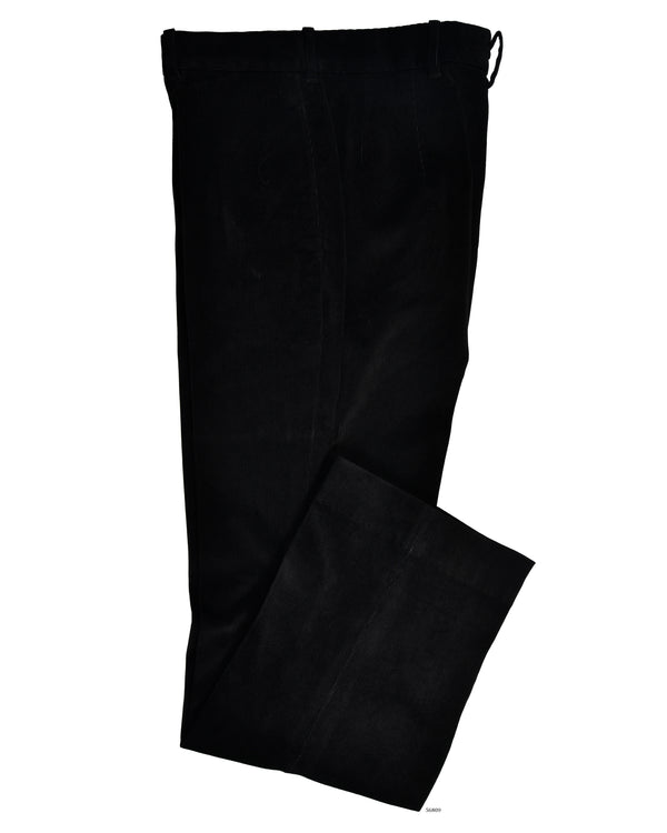 Midnight Black Corduroy