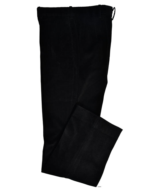 Midnight Black Corduroy