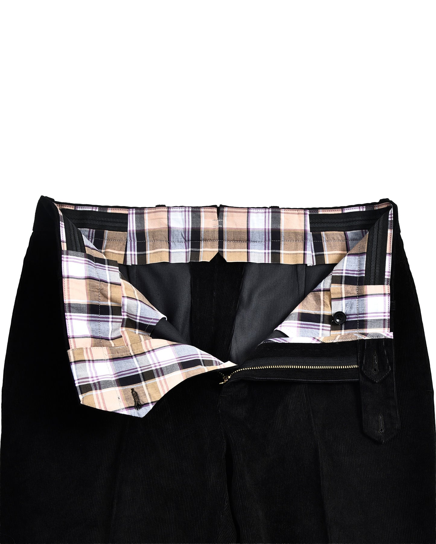 Midnight Black Corduroy