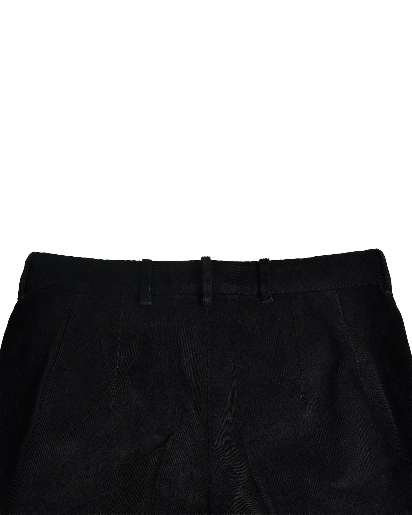 Midnight Black Corduroy