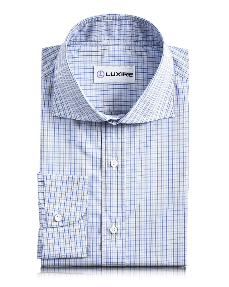 Blue Shadow Checks Shirt