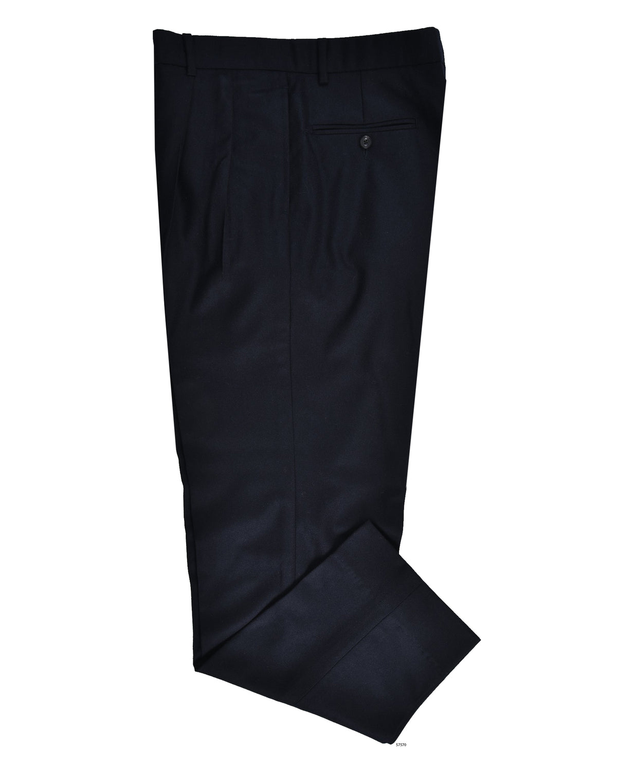VBC 100% Wool: Navy Flannel - 1