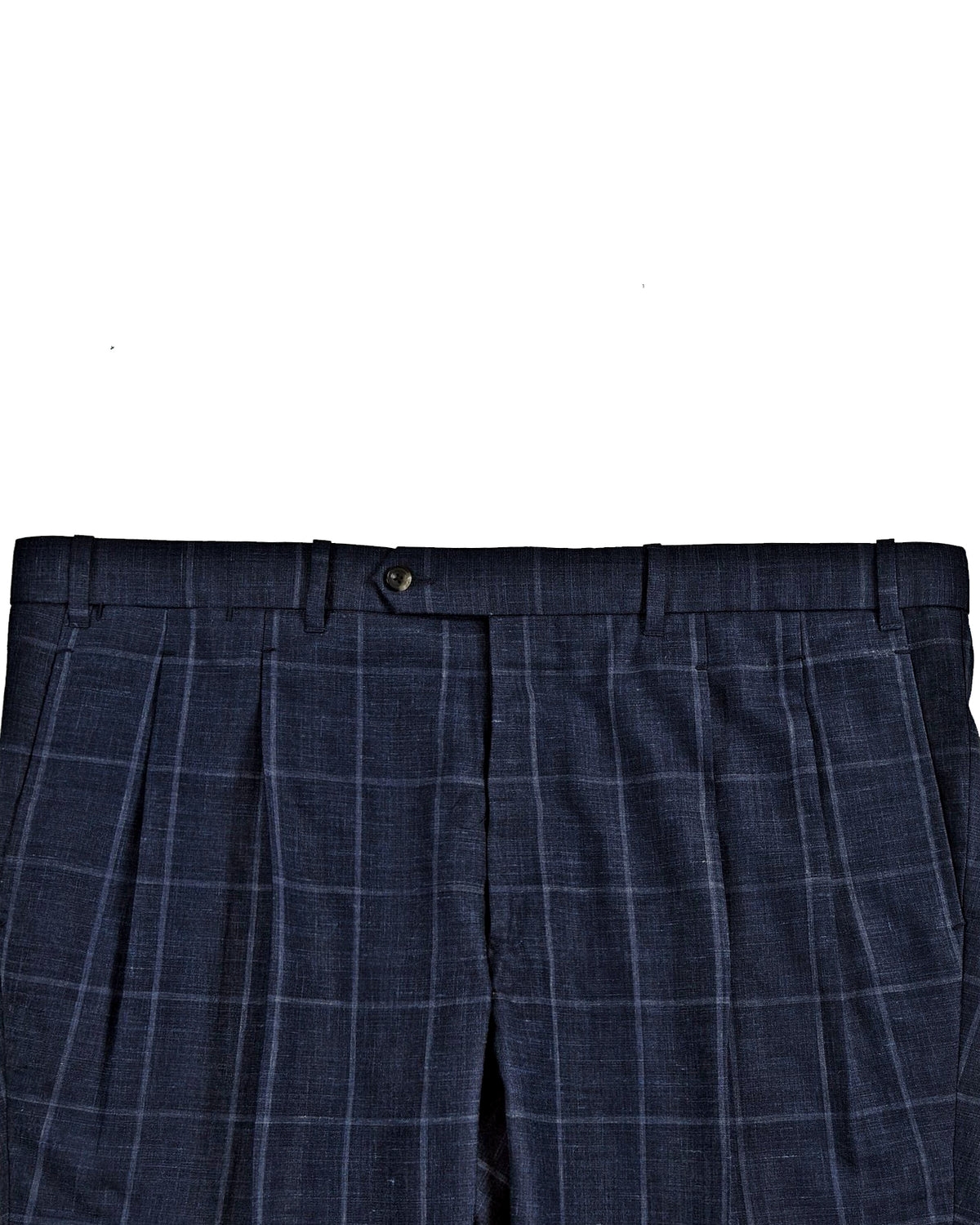 Loro Piana: Dark Blue Windowpane - 2