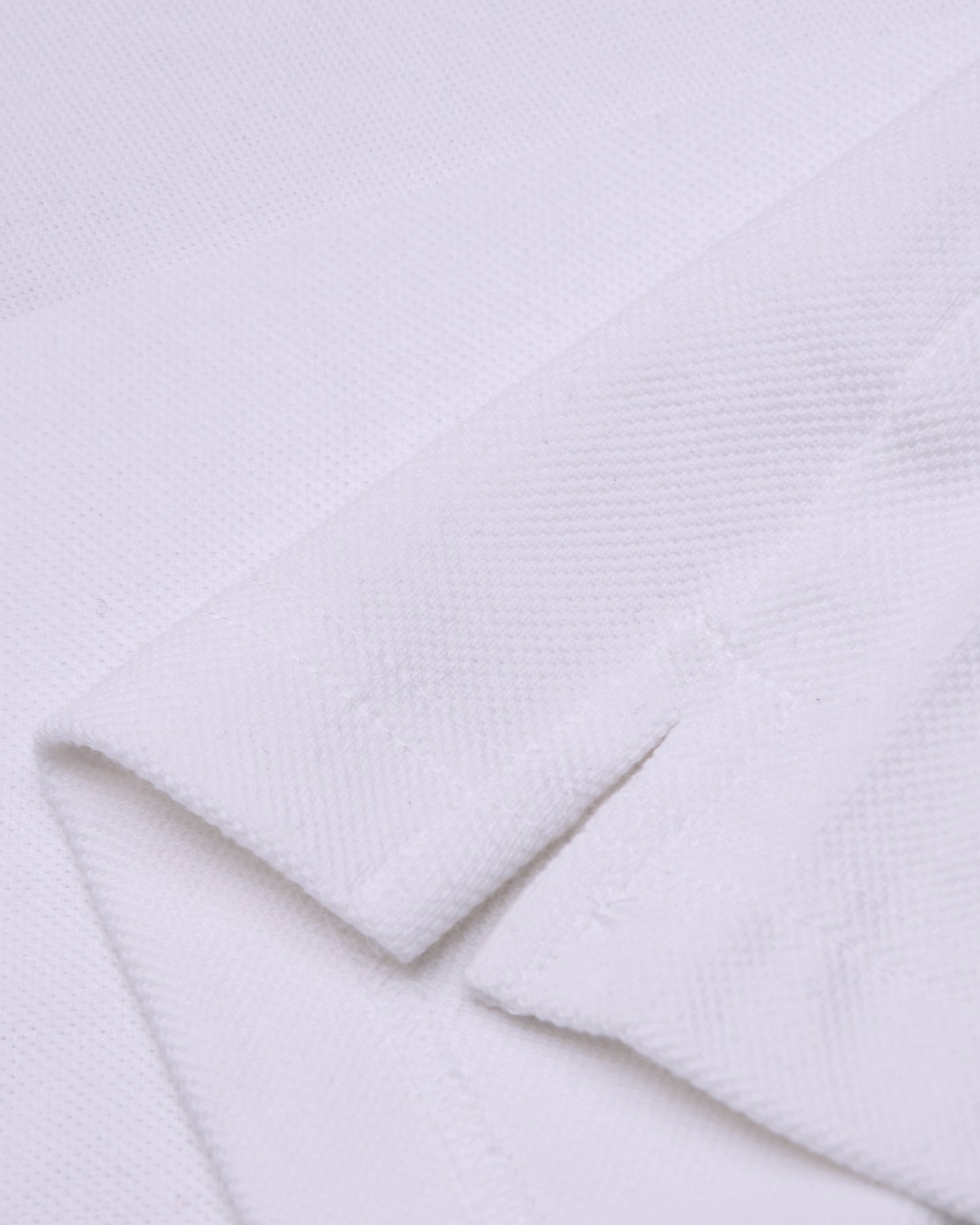 EZS Aria White Long Sleeve Polo