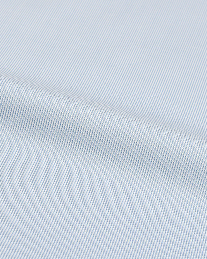 Sky Blue Mille Stripes Shirt