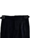 Gurkha Pant in VBC Black Wool Flannel