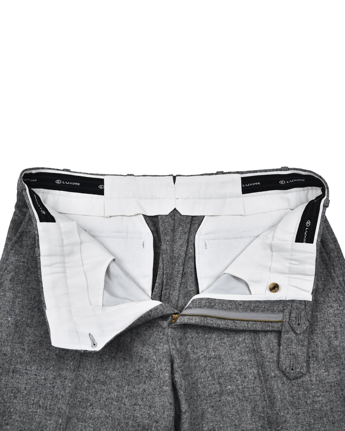 Loro Piana Grey Woolen Pant - 5