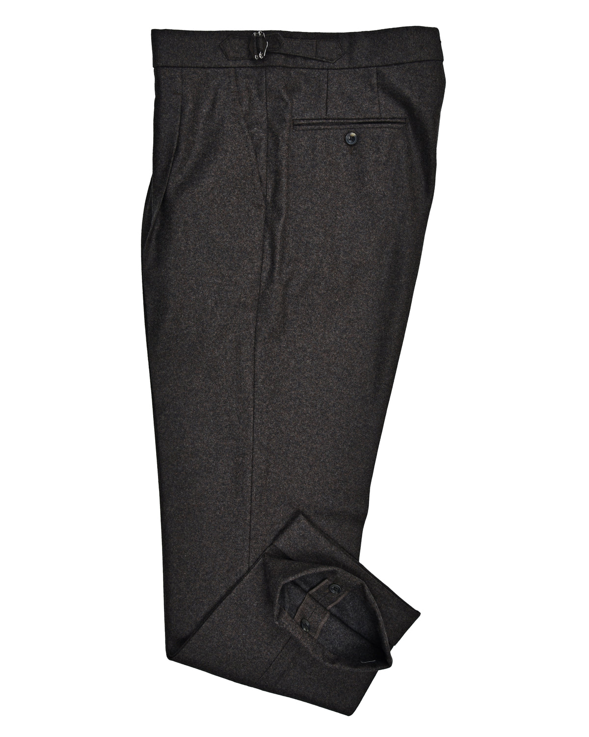 VBC 100% Wool: Dark Brown Flannel - 2