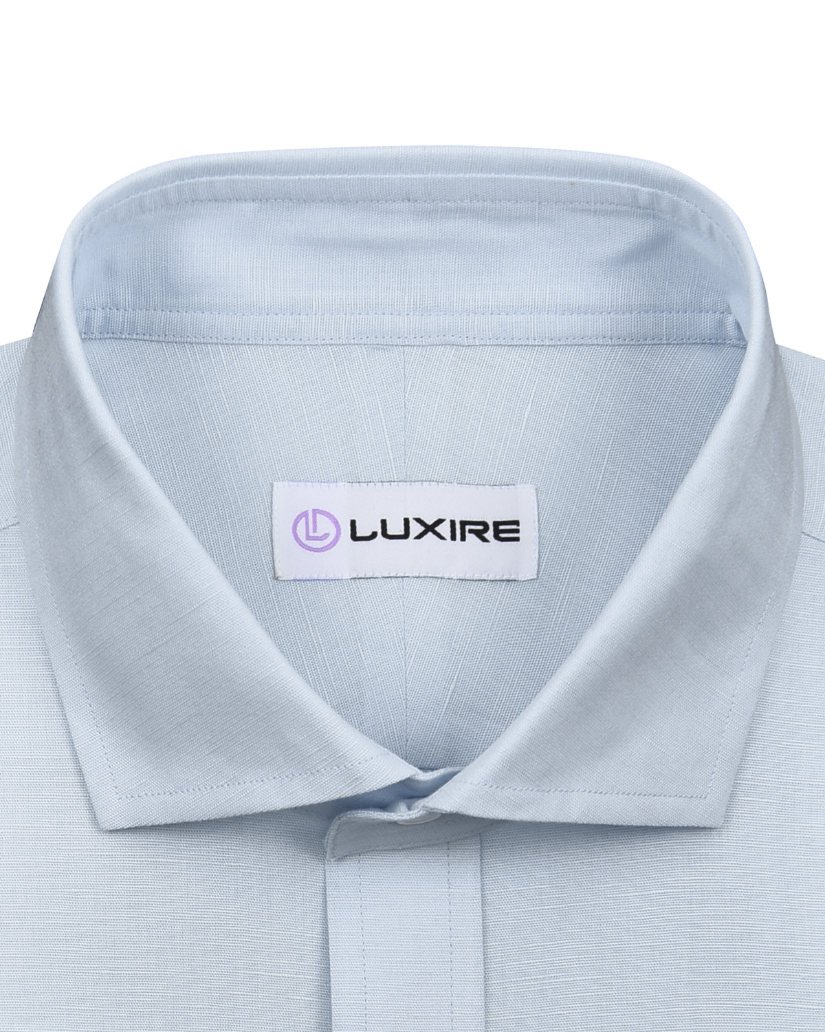 Powder Blue Linen Shirt - 2
