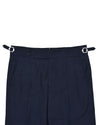VBC: Navy Blue Wool-Linen