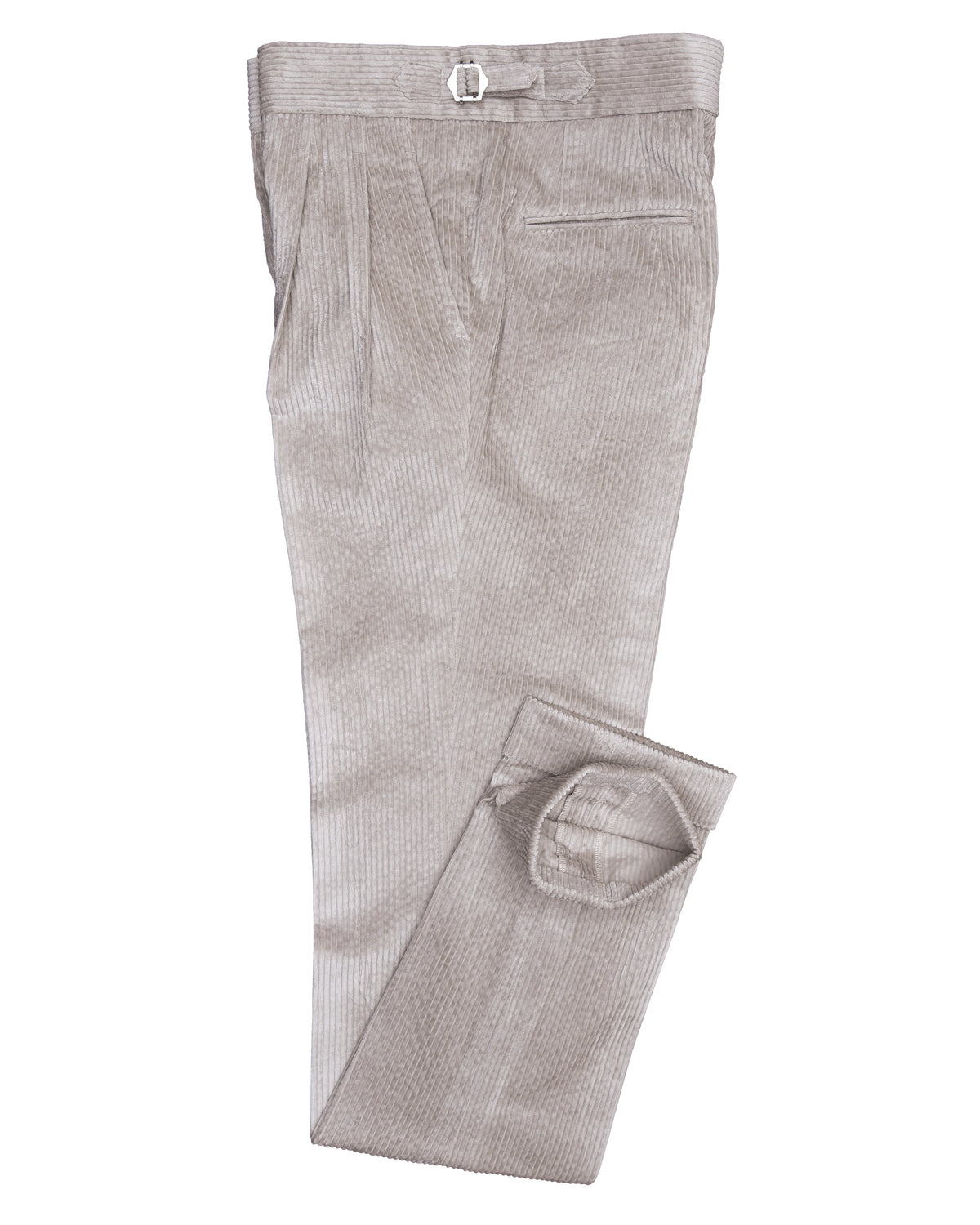 Modrone Corduroy Seersucker Beige - 8 Wale - 2