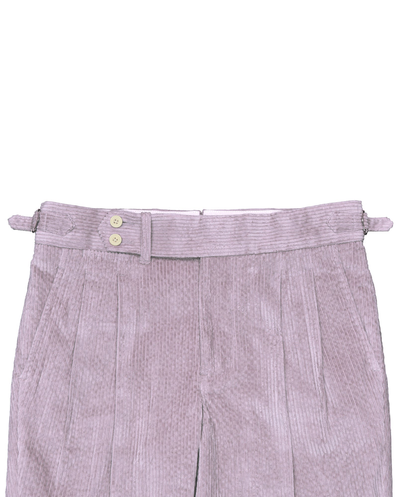 Modrone Corduroy Seersucker Lavender -8 Wale