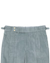 Modrone Corduroy Seersucker Light Green -8 Wale