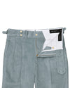 Modrone Corduroy Seersucker Light Green -8 Wale
