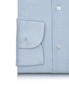 Powder Blue Linen Shirt