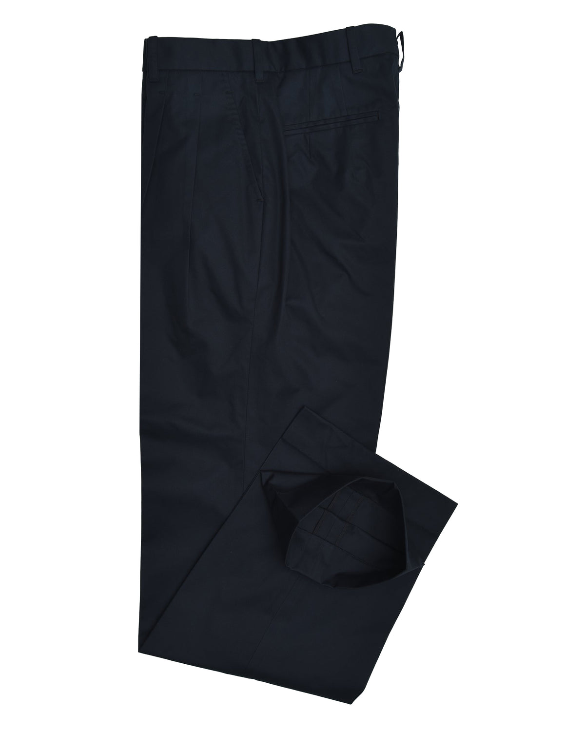Midnight Black Twill Pants - 3