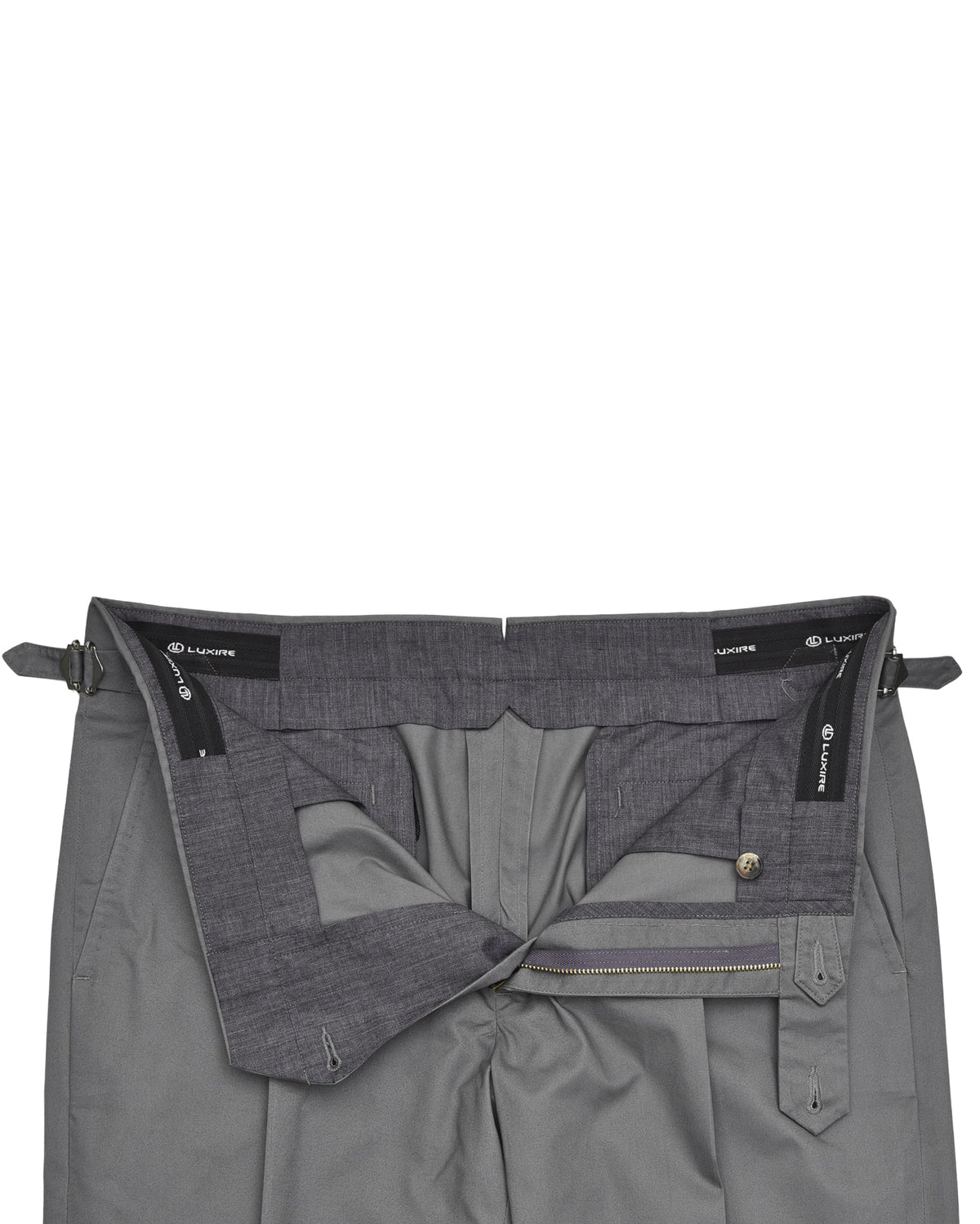 Ash Grey Twill Chino - 5