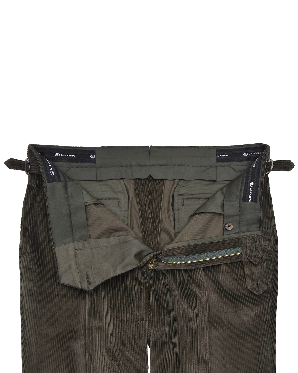 Modrone Corduroy Green Olive - 8 Wale - 5