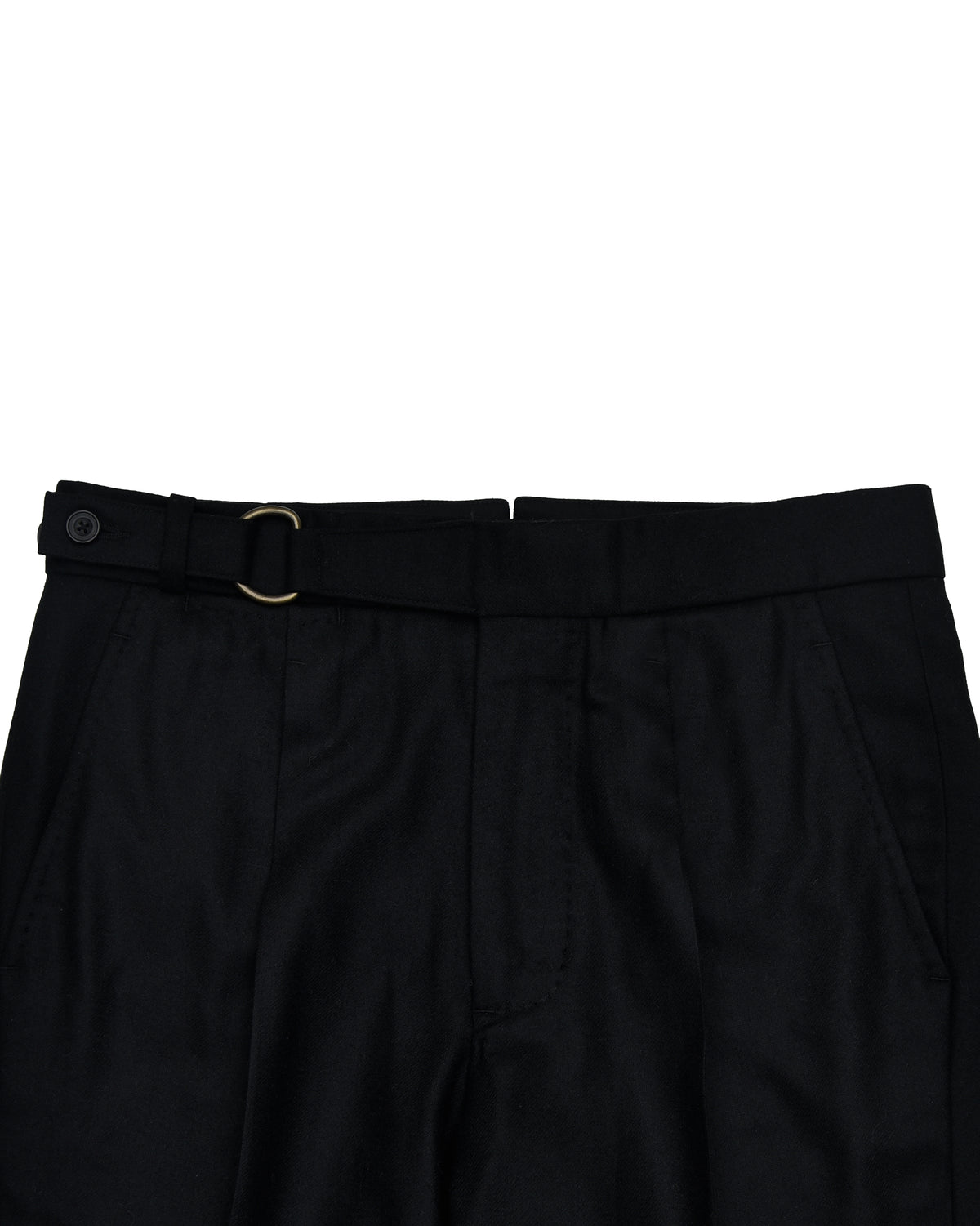 VBC Black 100% Wool Flannel - 2