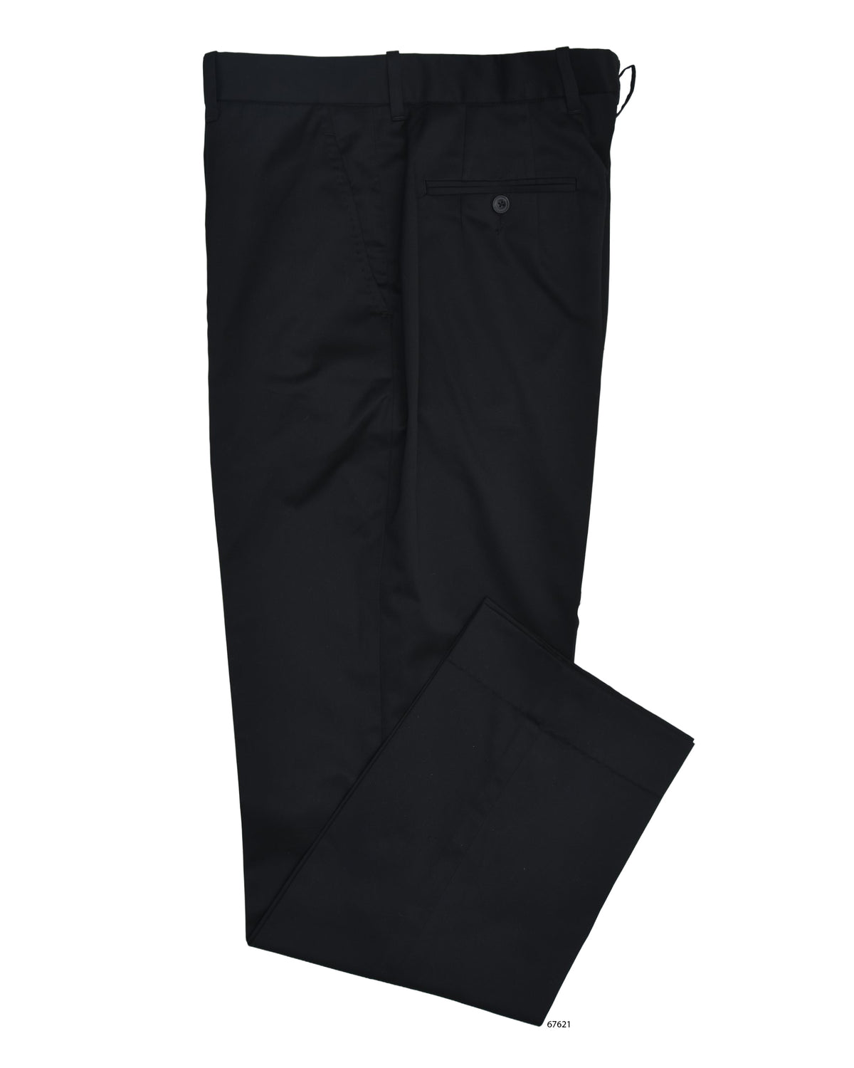 Black Twill Dress Pant - 1