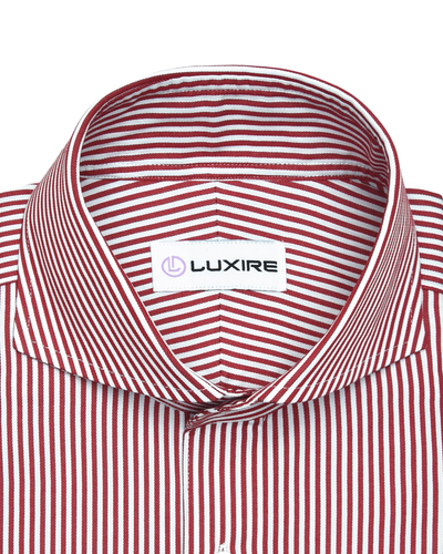 Red Dress Stripes Shirt