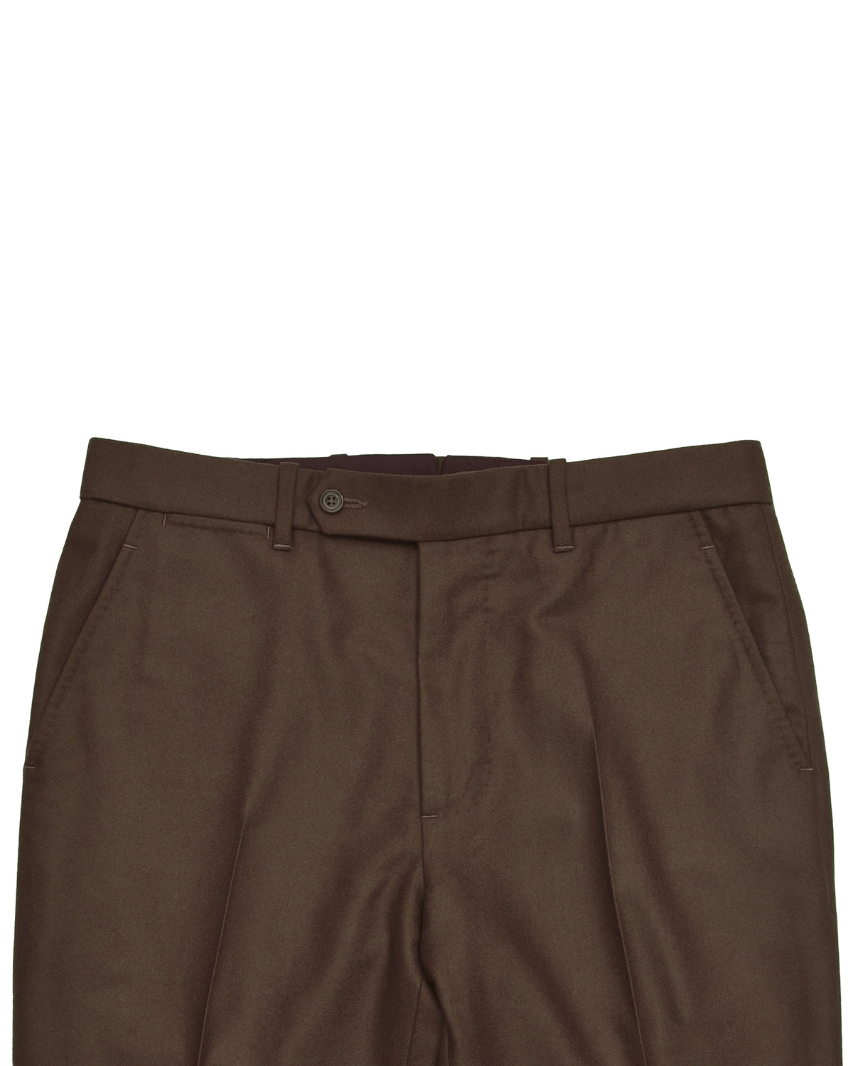 VBC:100% Wool Mud Brown Flannel - 2
