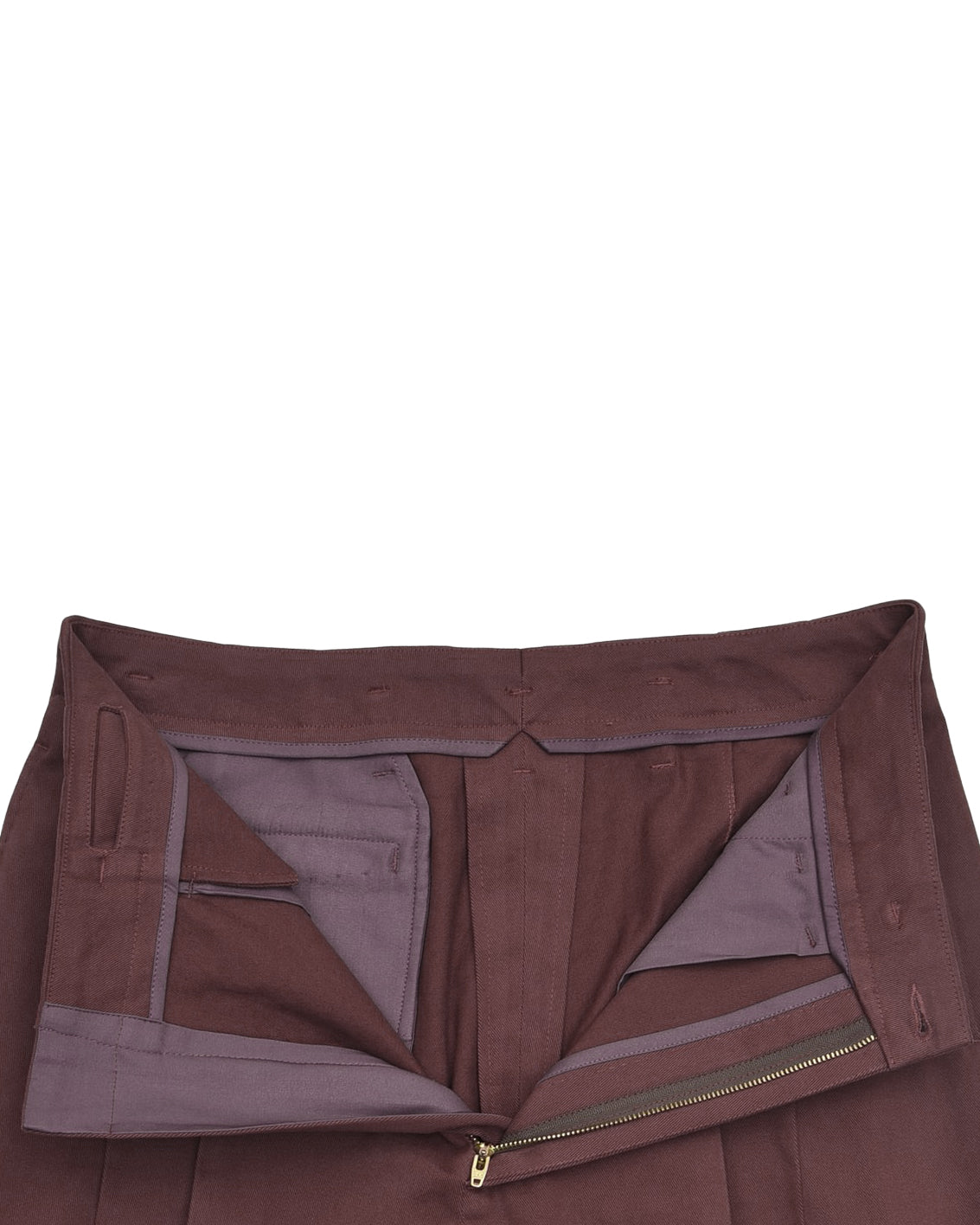 Brown 4-Way Stretchable Soft Chinos - 5