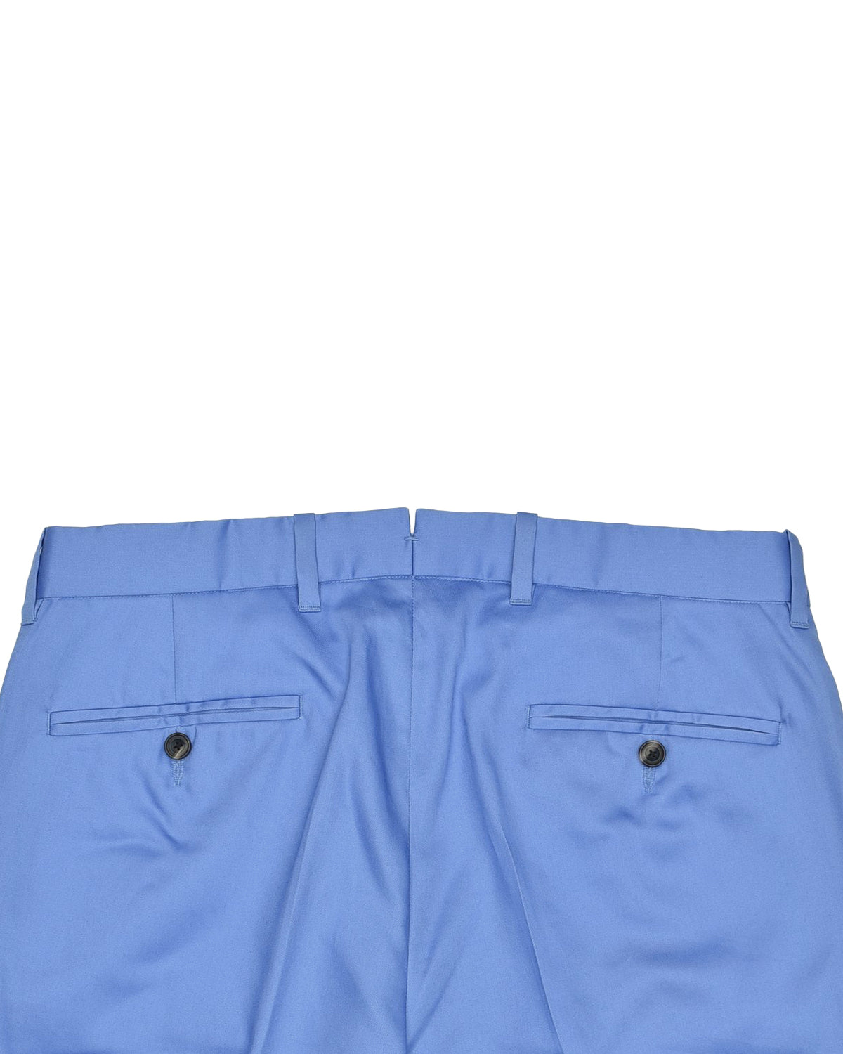 Light Cobalt Blue Twill Pants - 6