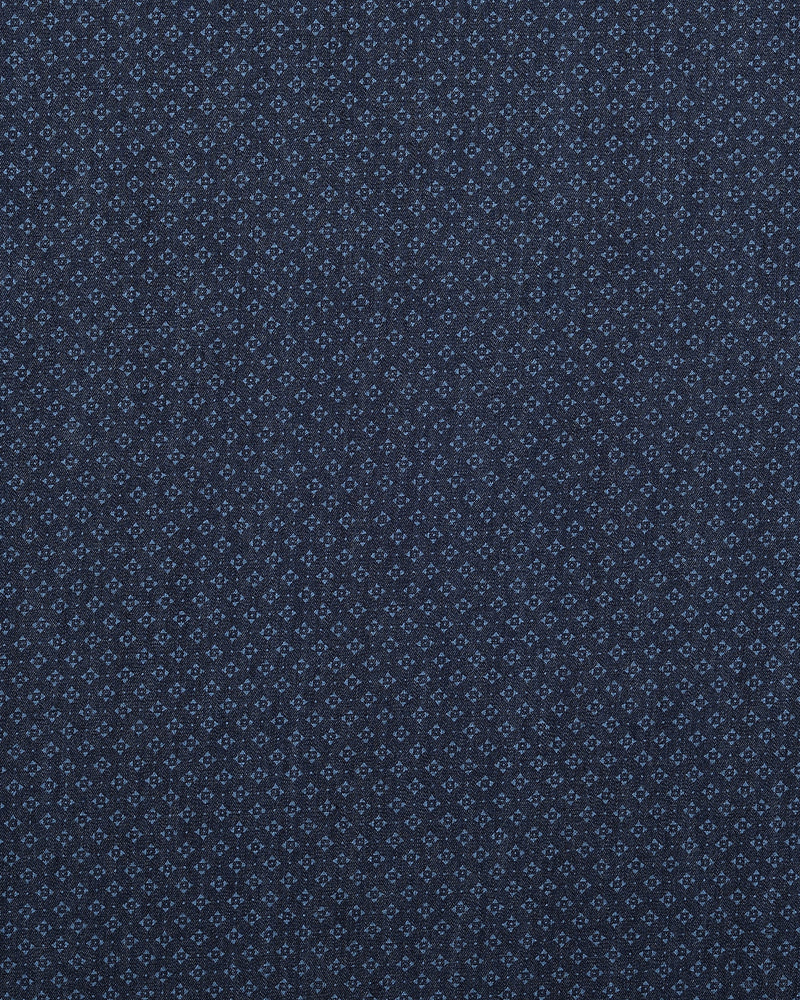 Indigo Denim Wabash Printed