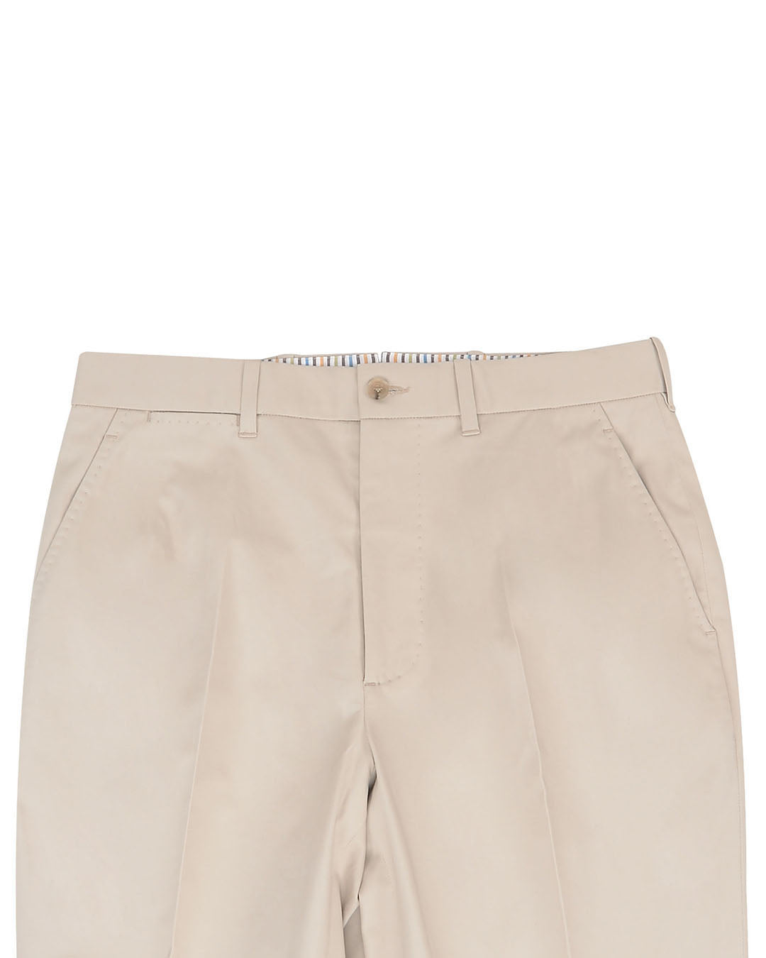 Beige Cotton Chino - 2